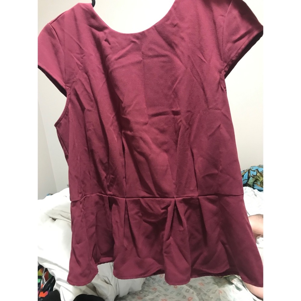 H&M peplum top